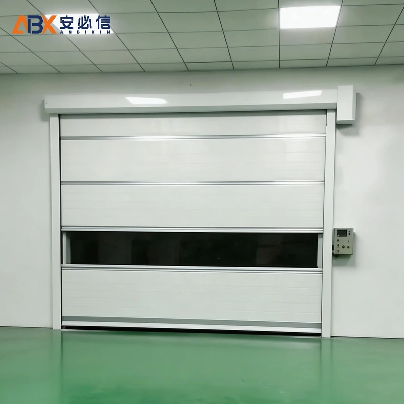白银感应快速门