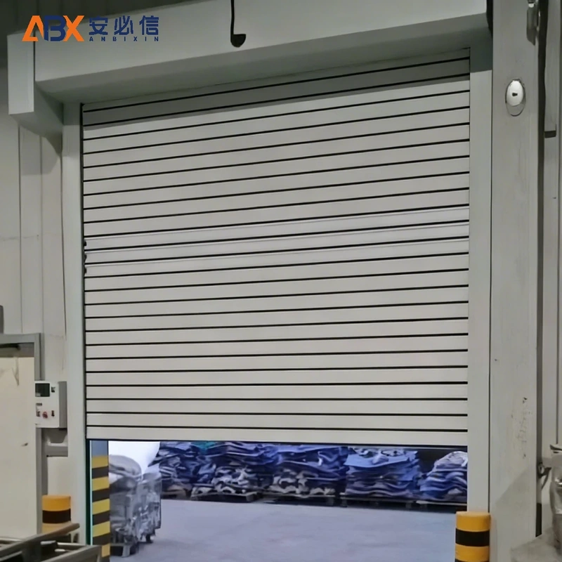 白银螺旋式快速门
